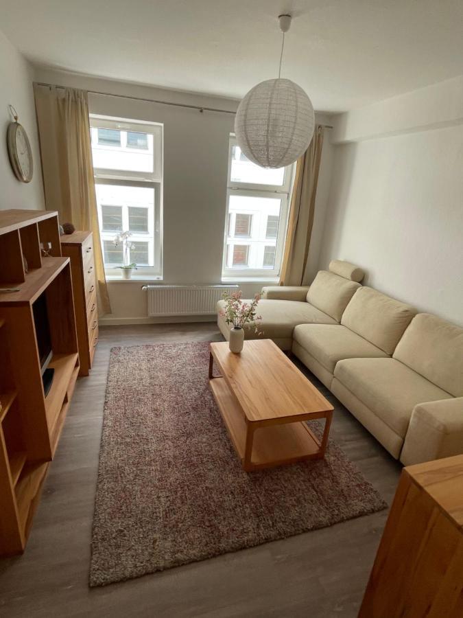 Ruhige Ferienwohnung Rostock Exterior foto