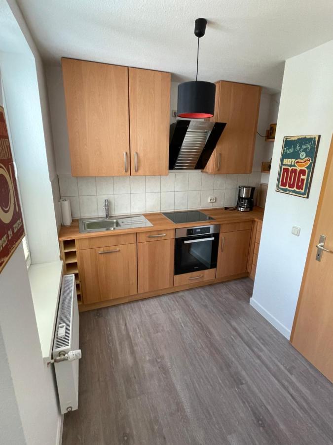 Ruhige Ferienwohnung Rostock Exterior foto