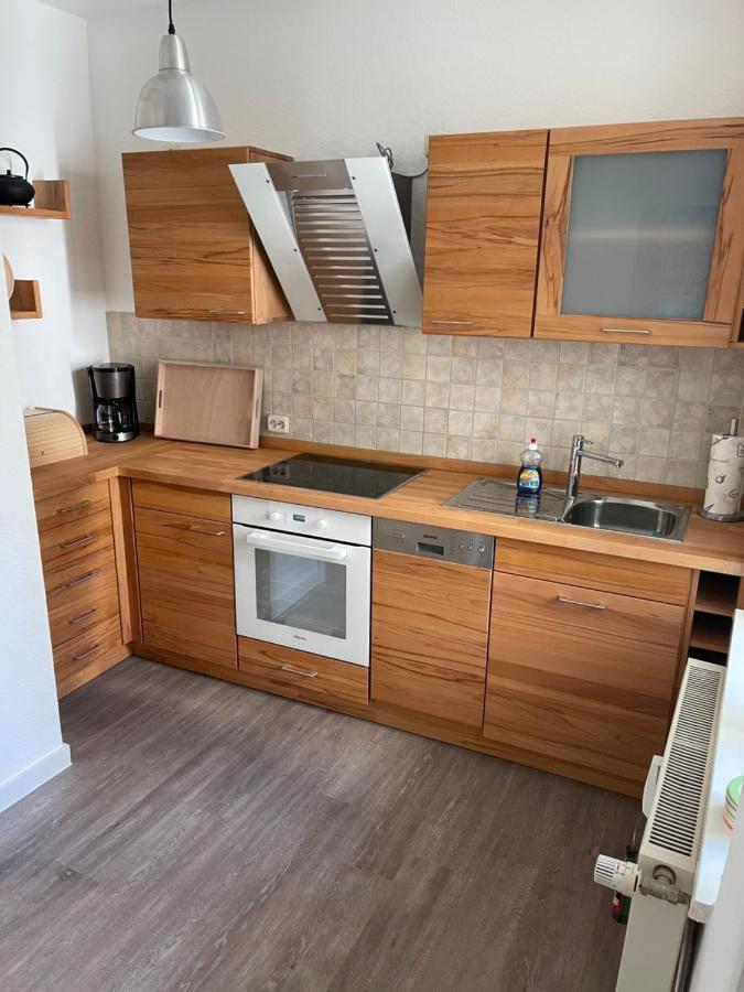 Ruhige Ferienwohnung Rostock Exterior foto