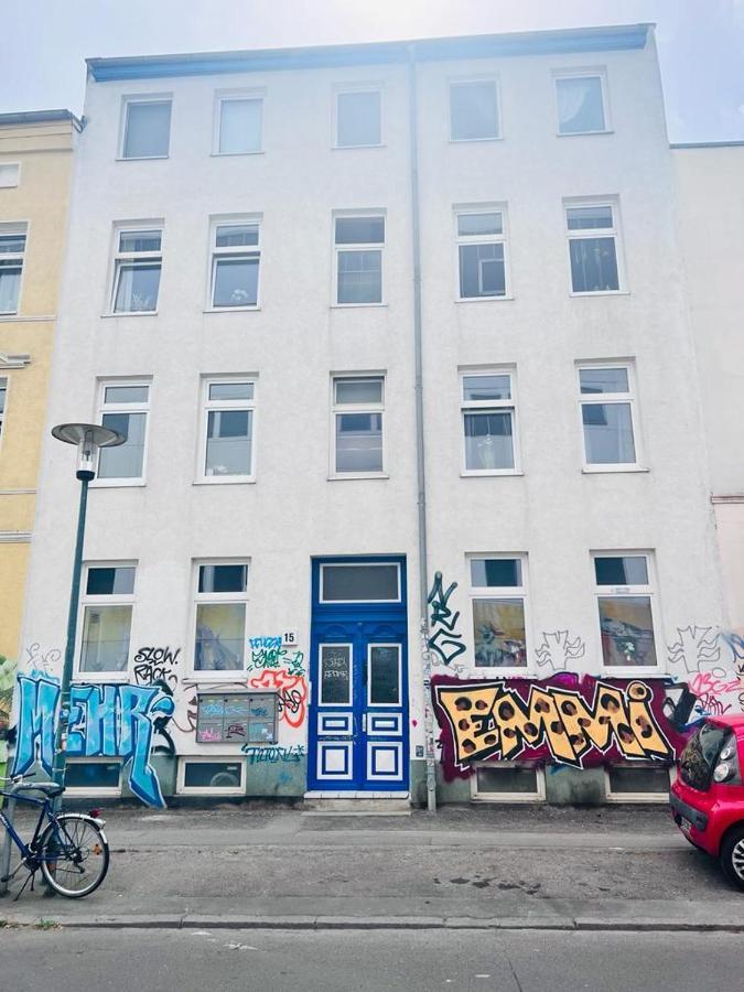 Ruhige Ferienwohnung Rostock Exterior foto